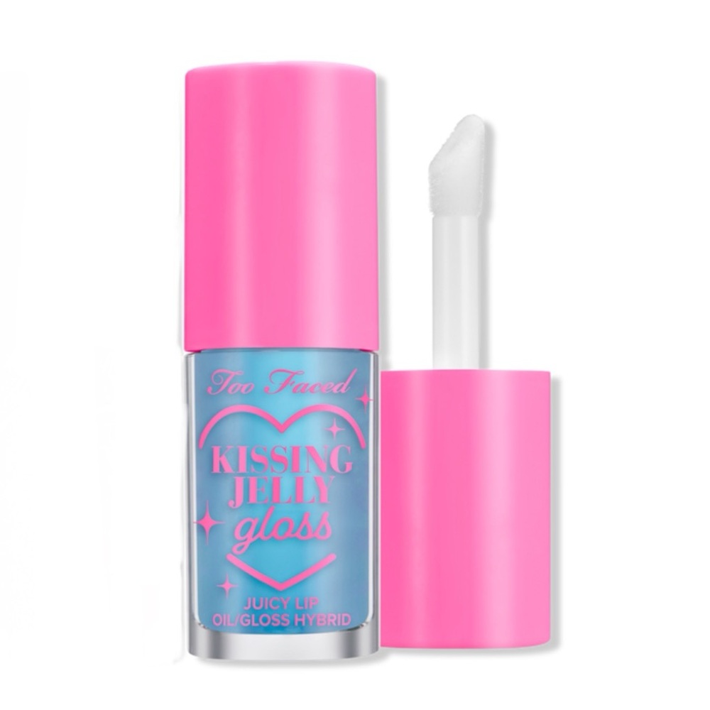 Too Faced Kissing Jelly Lip Gloss “Blue Snow Cone”